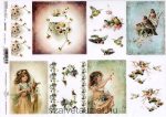 Decoupage papír D0635M