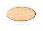 Fa ovális tábla 5*10 cm f1831