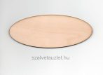Fa natur ovális tábla 6*15 cm f6618 Fa natur ovális tábla 6*15 cm f6618