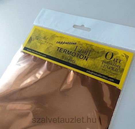 Transfer Fólia Rózsa Arany p0006 Transfer Fólia Rózsa Arany p0006