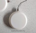 Műanyag fehér medalion 8 cm p0032 Műanyag fehér medalion 8 cm p0032